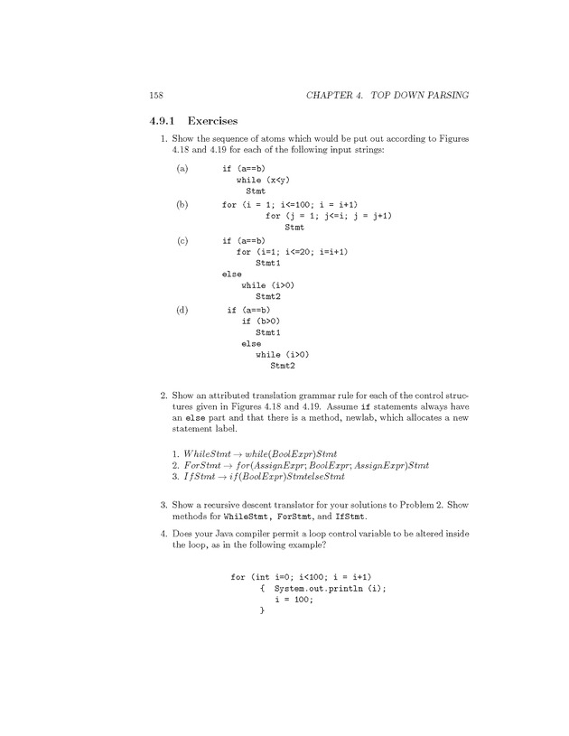 Compiler Design: Theory, Tools, and Examples - Page 158